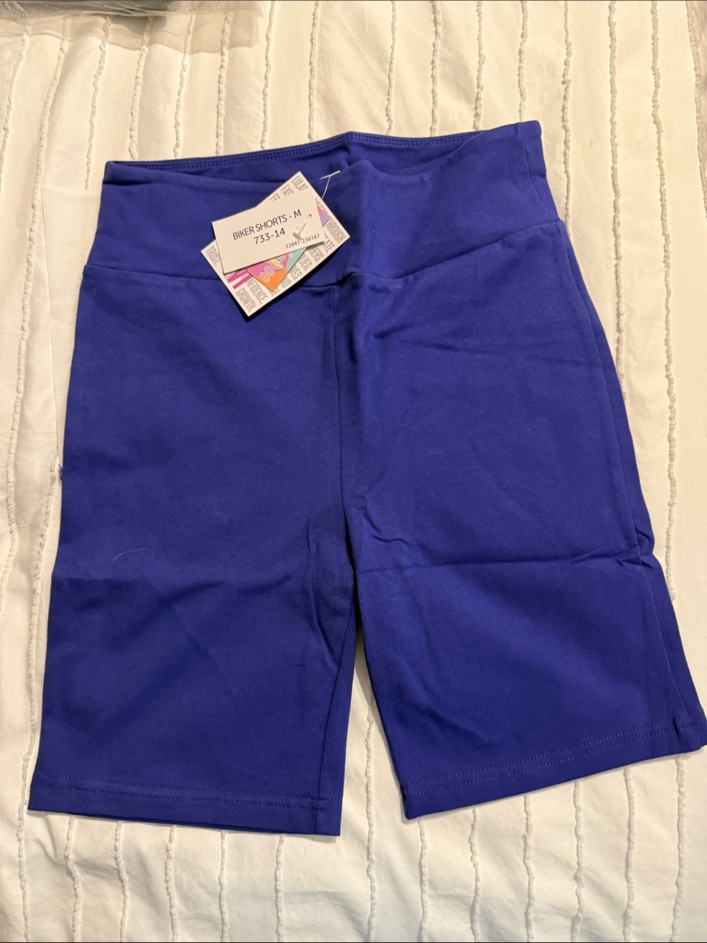 NWT LuLaRoe Women’s High-Waist Biker Shorts - Purple
